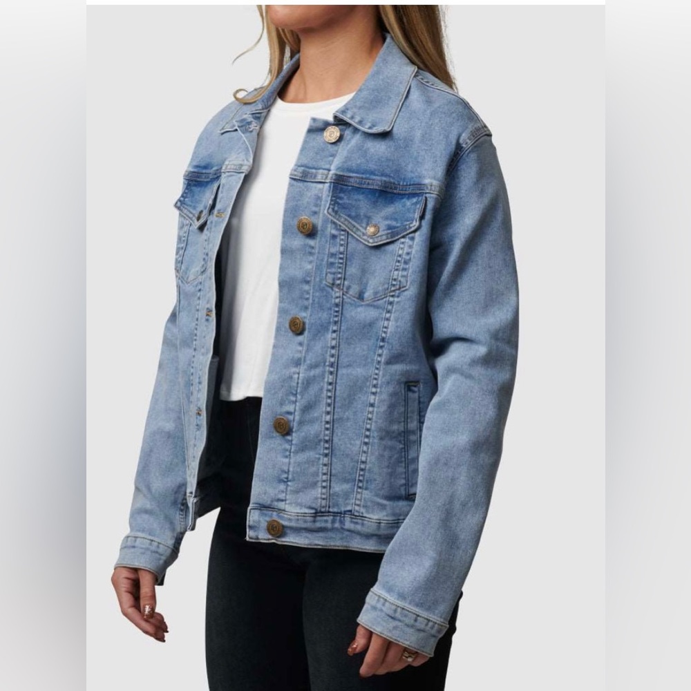 Born Primitive Light Blue Denim Jean Jacket